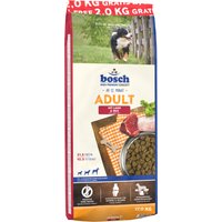 Kody rabatowe zooplus - 15 + 2 kg gratis! bosch, sucha karma dla psa, 17 kg - Adult, jagnięcina i ryż