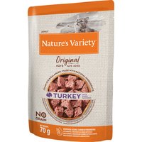 Kody rabatowe zooplus - Nature's Variety Original Paté No Grain, 12 x 70 g - Indyk
