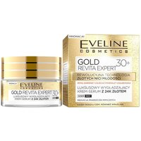 Kody rabatowe Eveline Cosmetics Gold Lift Expert 30+ wygładzający krem-serum z 24K złotem, na dzień i na noc gesichtscreme 50.0 ml