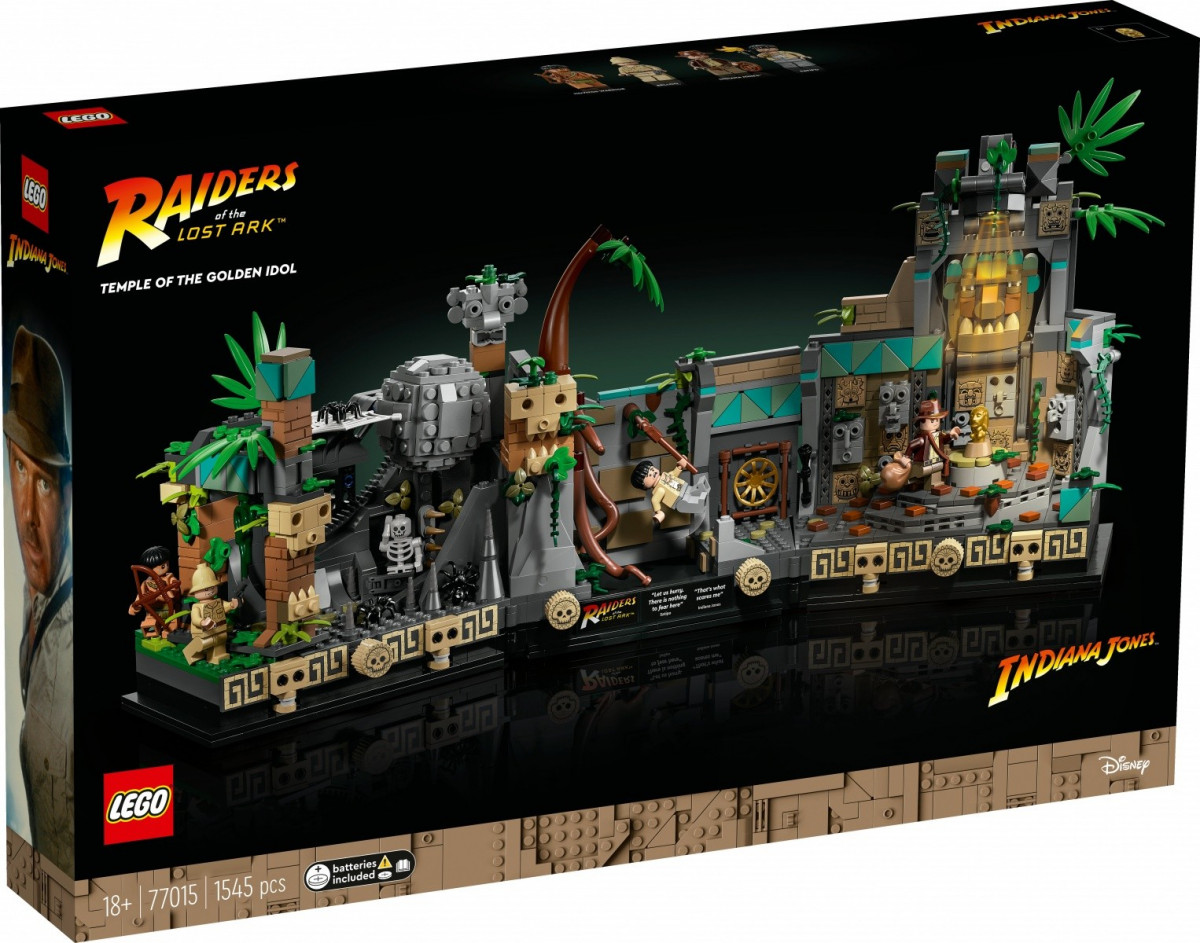 Kody rabatowe Urwis.pl - LEGO Klocki Indiana Jones 77015 Świątynia złotego posążka
