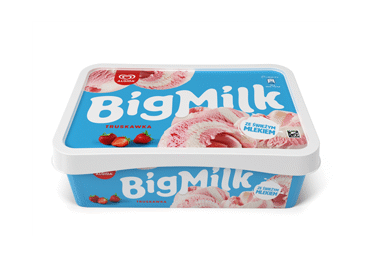 Kody rabatowe Algida Big Milk Lody Truskawka 1 L