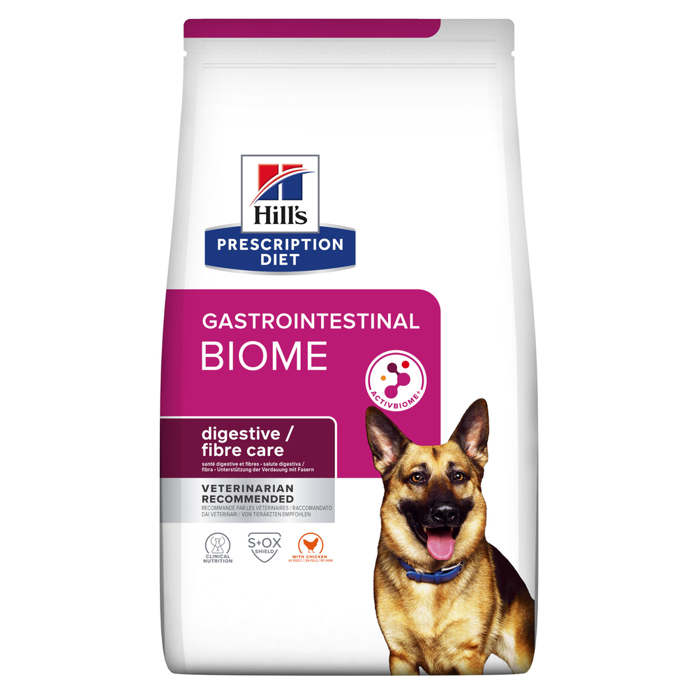 Kody rabatowe HILL'S Prescription Diet Gastrointestinal Biome Canine - sucha karma z kurczakiem wspomagająca trawienie dla psa - 1,5 kg