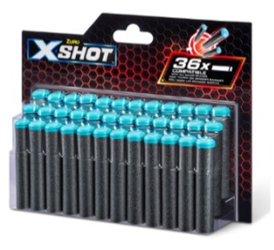 Kody rabatowe X-Shot Zestaw strzałek Excel Air Pocket Technology Foam Darts