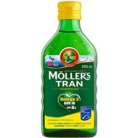 Kody rabatowe MOLLER'S MOLLER'S Tran Norweski Cytrynowy 250 ml nahrungsergaenzungsmittel 250.0 ml