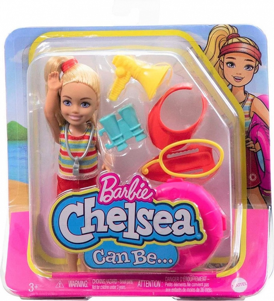 Kody rabatowe Mattel Barbie Chelsea Możesz być Kariera Ratowniczka wodna