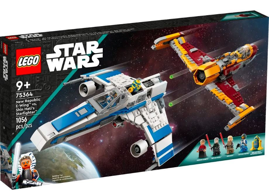 Kody rabatowe LEGO Star Wars 75364 Klocki E-Wing Nowej Republiki kontra Myśliwiec Shin Hati