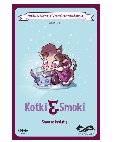 Kody rabatowe Urwis.pl - FoxGames Komiks paragrafowy Kotki i Smoki: Smocze kwiaty