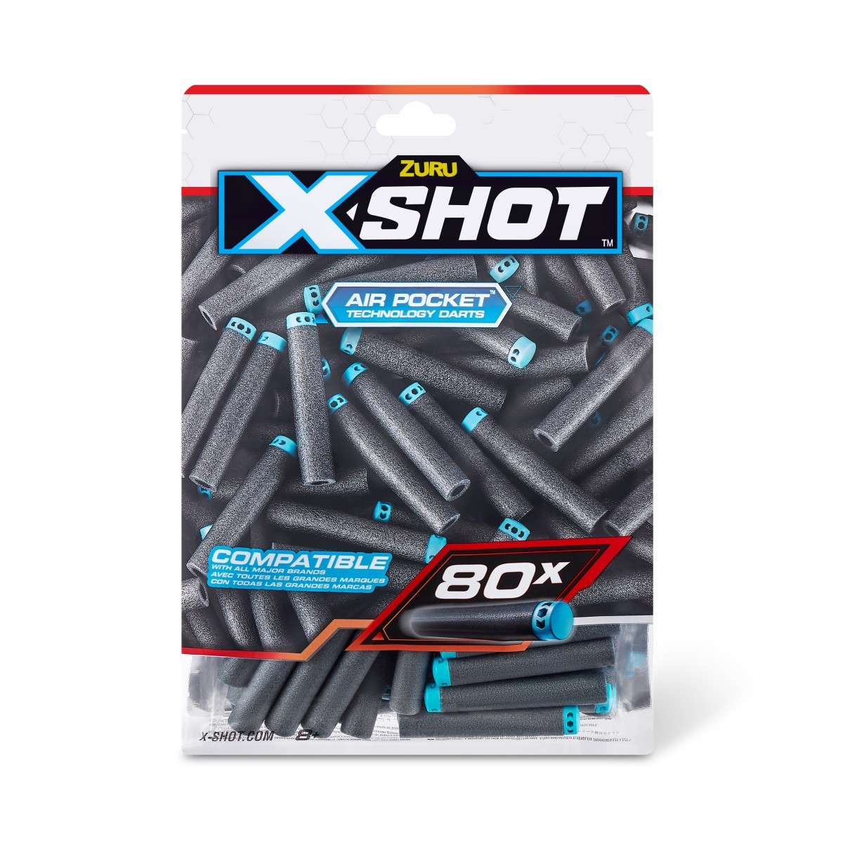 Kody rabatowe ZURU X-Shot Zestaw Strzałek Excel 80 strzałek