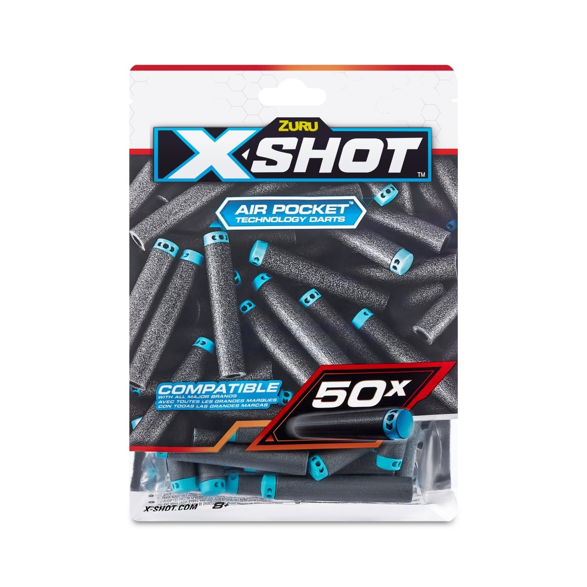 Kody rabatowe ZURU X-Shot Zestaw Strzałek Excel 50 strzałek