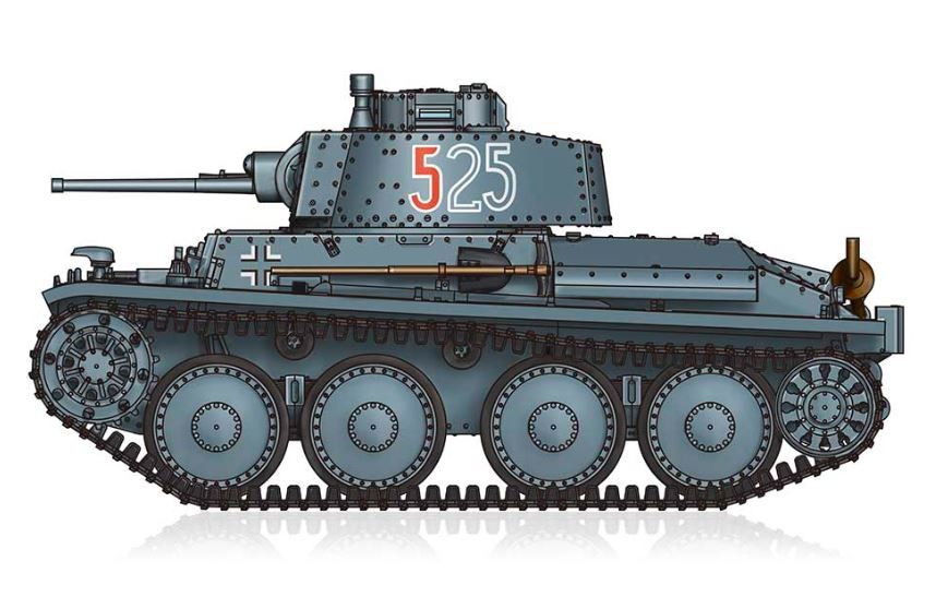 Kody rabatowe Hobby Boss Model plastikowy PzKpfw 38t Ausf E/F 1/72