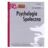 Kody rabatowe CzaryMary.pl Sklep ezoteryczny - Psychologia Społeczna nr 2(2)/2006