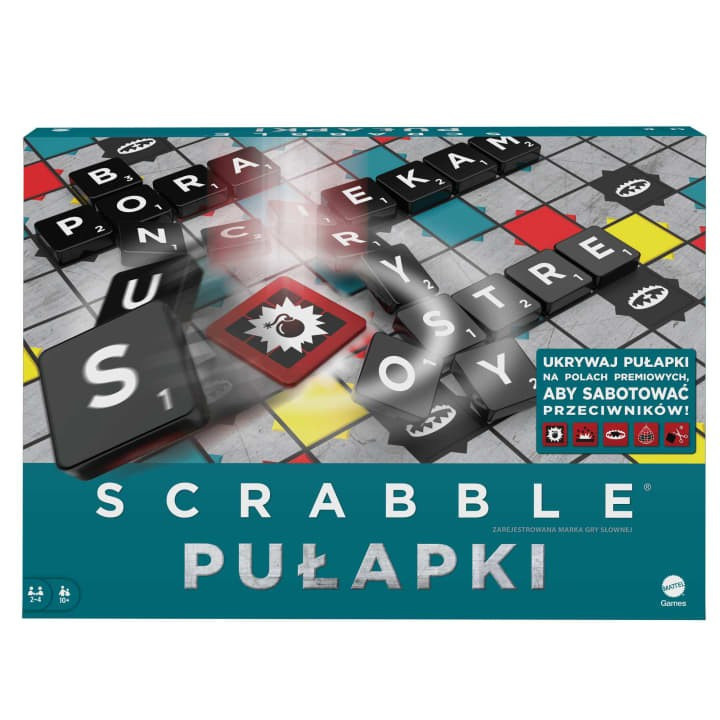 Kody rabatowe Urwis.pl - Mattel Gra Scrabble Pułapki