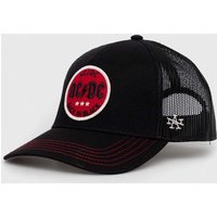 Kody rabatowe Answear.com - American Needle czapka z daszkiem ACDC kolor czarny z aplikacją