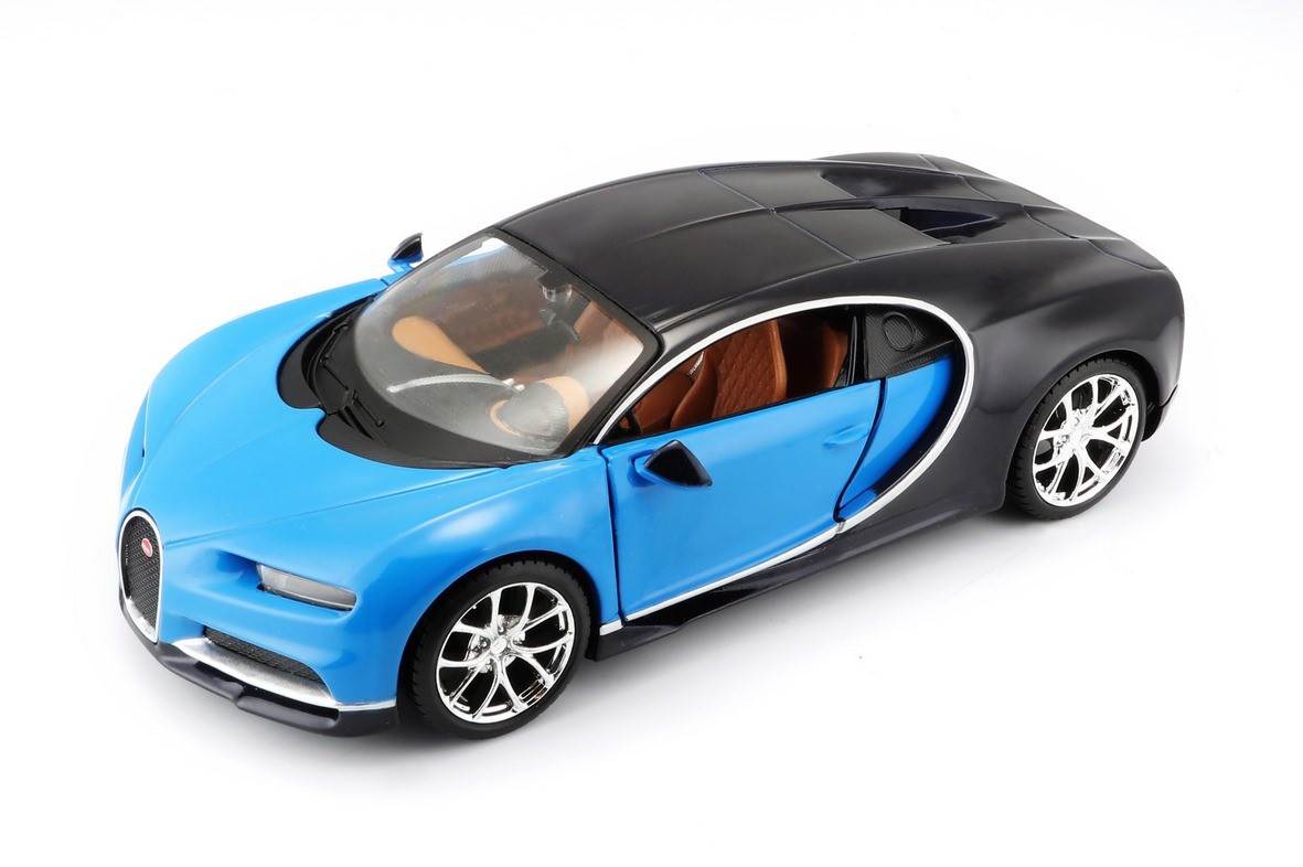 Kody rabatowe Urwis.pl - Maisto Model kompozytowy Bugatti Chiron niebiesko-czarny