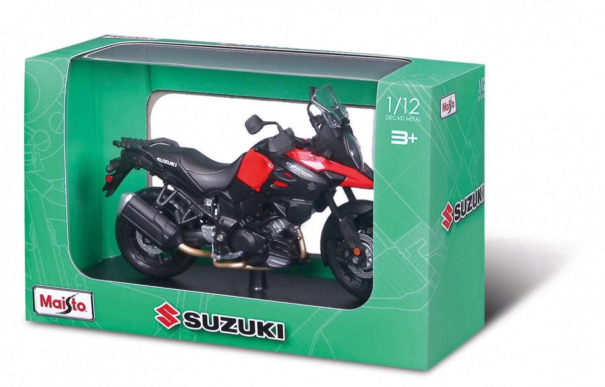 Kody rabatowe Urwis.pl - Maisto Model Motocykl Suzuki V-Storm z podstawką 1/12