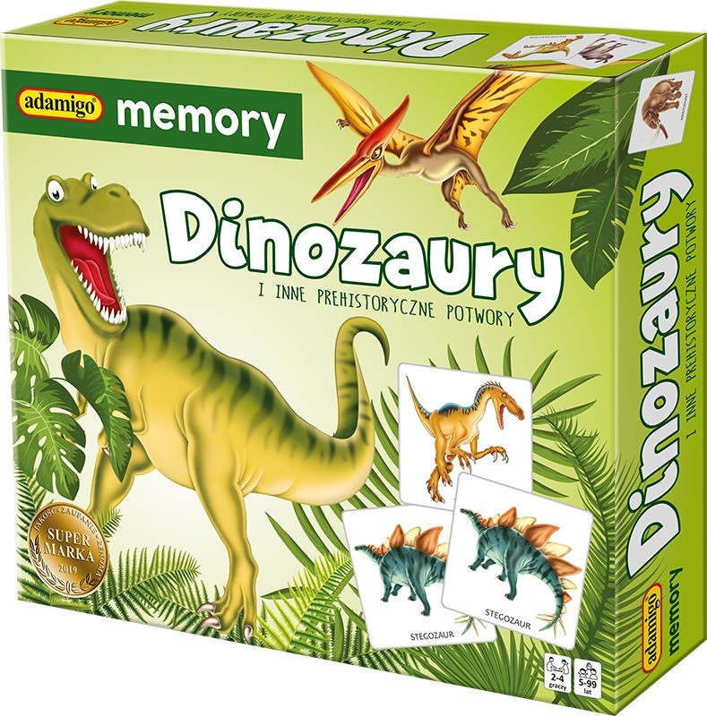 Kody rabatowe Adamigo Gra Memory Dinozaury