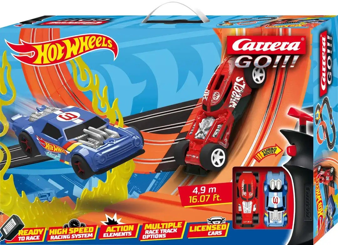 Kody rabatowe Carrera Tor wyścigowy GO!!! Hot Wheels 4,9 m