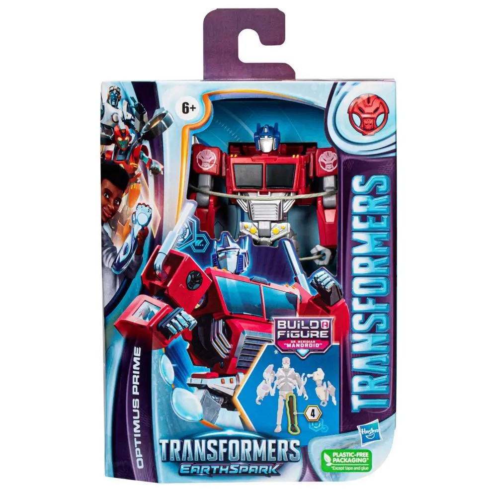 Kody rabatowe Urwis.pl - Hasbro Figurka Transformers EarthSpark Deluxe, Optimus Prime