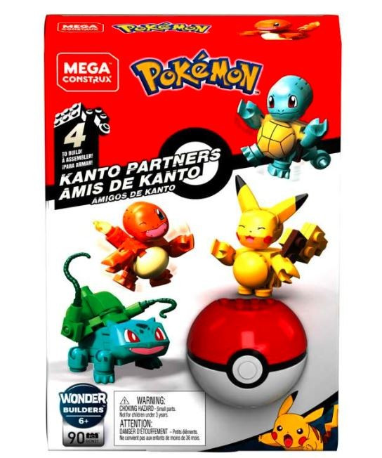 Kody rabatowe Mega Bloks Klocki Pokemon Towarzysze z Kanto