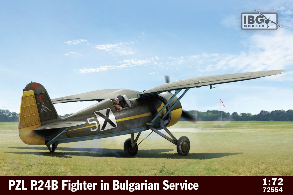 Kody rabatowe Ibg Model plastikowy PZL P24B Fighter in Bulgarian Service 1/72