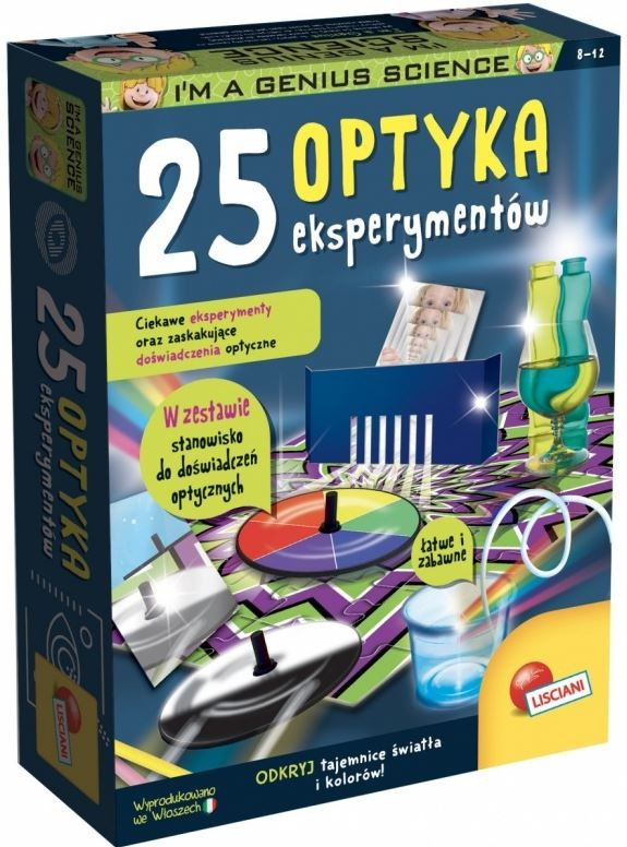 Kody rabatowe Urwis.pl - Lisciani Optyka - 25 eksperymentów Mały Geniusz