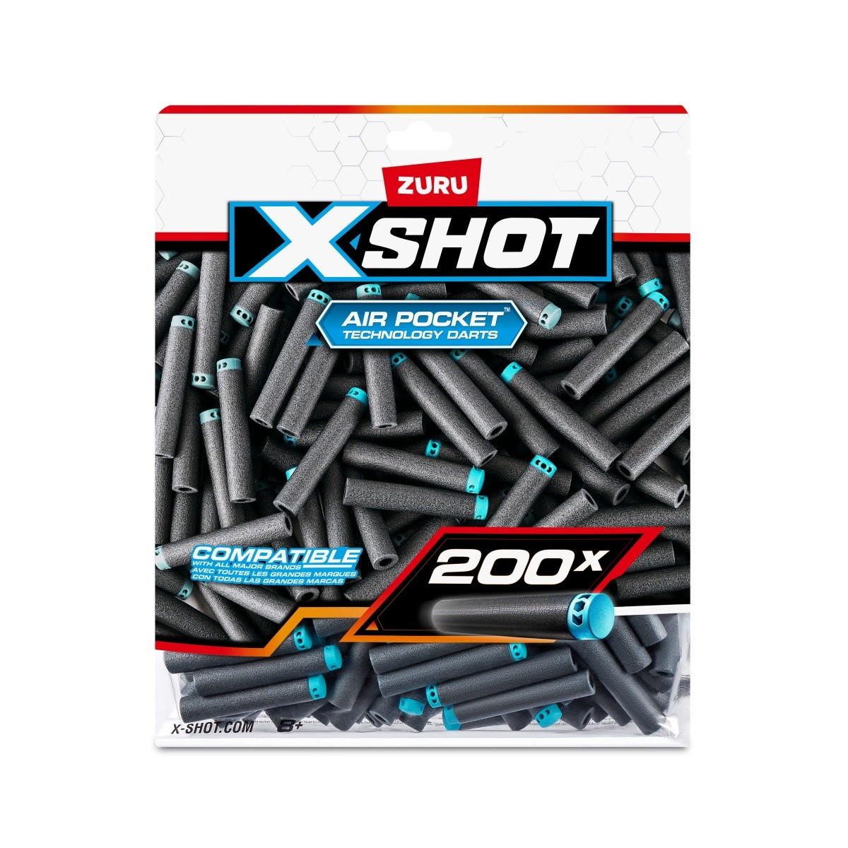 Kody rabatowe ZURU X-Shot Strzałki Excel 200 sztuk Foliopak