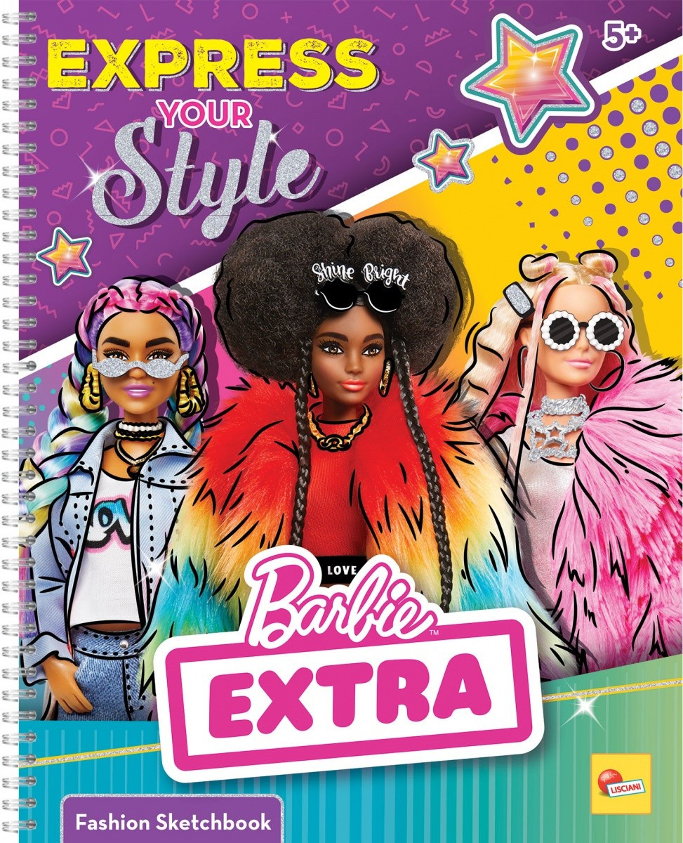 Kody rabatowe Lisciani Szkicownik Barbie - Wyraź swój styl
