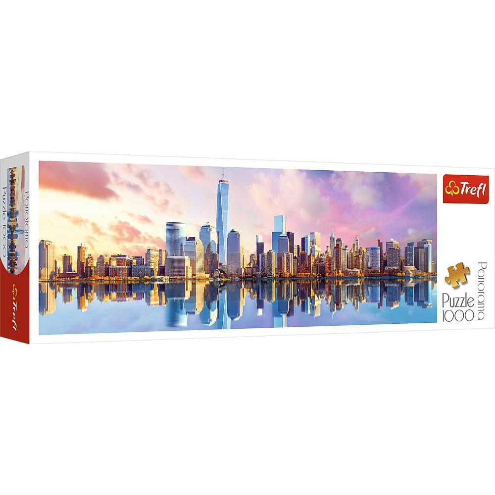 Kody rabatowe Urwis.pl - Trefl Puzzle 1000 elementów Manhattan - Panorama