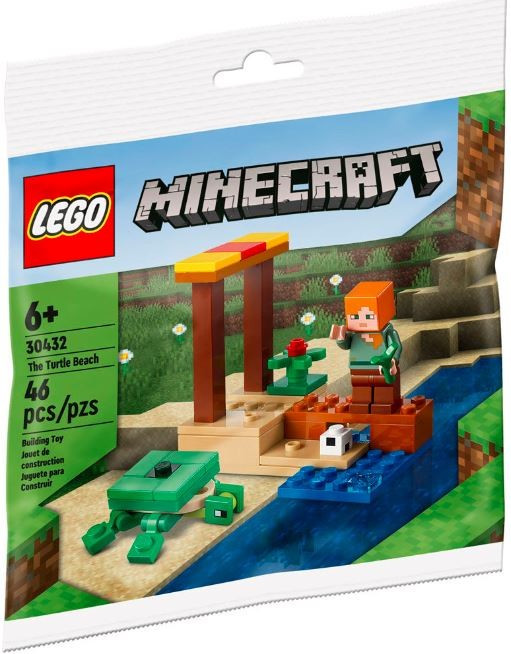 Kody rabatowe Urwis.pl - LEGO Klocki Minecraft 30432 Plaża żółwi