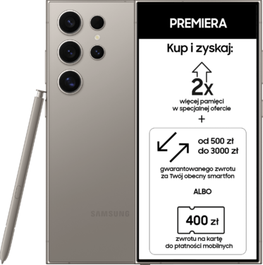 Kody rabatowe Samsung Galaxy S24 Ultra 12+512,TitaGray