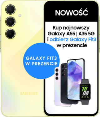 Kody rabatowe Samsung Galaxy A55 5G SM-A556 8/256GB Żółte