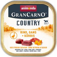 Kody rabatowe Pakiet Animonda GranCarno Adult Country, 44 x 150 g - Wołowina, gęś i dynia