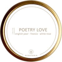 Kody rabatowe Scentorie Świece zapachowe z pokrywką Poetry Love - White kerze 110.0 g