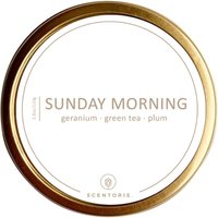 Kody rabatowe Scentorie Świece zapachowe z pokrywką Sunday Morning - White kerze 110.0 g