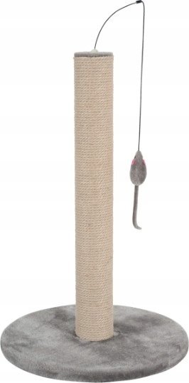 Kody rabatowe ZOLUX Drapak słupek z zabawką dla kota 63 cm - szary