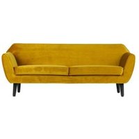 Kody rabatowe 9design sklep internetowy - Woood :: Sofa tapicerowana Rocco żółta