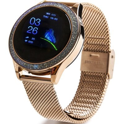 Kody rabatowe Avans - Smartwatch ORO-MED Smart Crystal Złoty