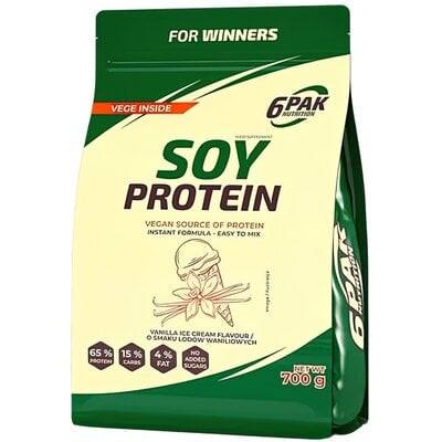 Kody rabatowe Avans - Odżywka białkowa 6PAK Soy protein Lody waniliowe (700 g)