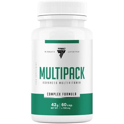 Kody rabatowe Kompleks witamin i minerałów TREC NUTRITION Vitality Multipack (60 kapsułek)