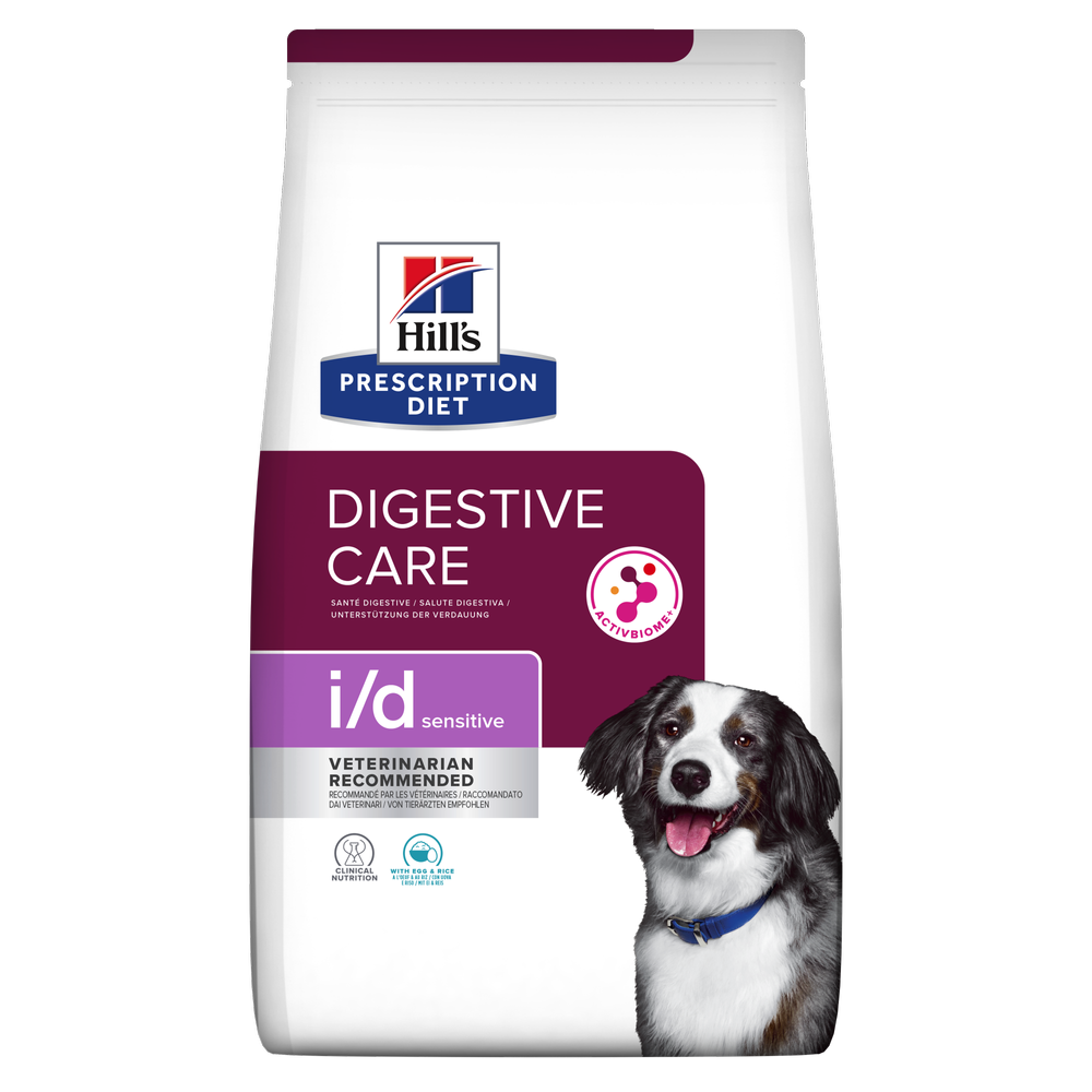 Kody rabatowe Krakvet sklep zoologiczny - HILL'S Prescription Diet Sensitive i/d Canine z jajkami i ryżem - sucha karma dla psa - ochrona układu pokarmowego - 12 kg
