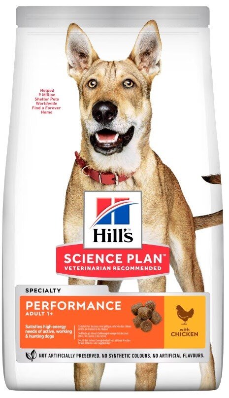 Kody rabatowe Krakvet sklep zoologiczny - HILL'S Science Plan Canine Adult Performance Kurczak - sucha karma dla psa aktywnego - 14 kg
