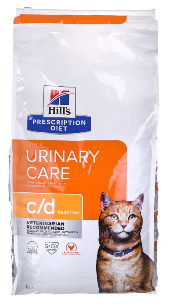 Kody rabatowe Hill's Prescription Diet Feline c/d Urinary Care - sucha karma dla kota z chorobami układu moczowego - 8 kg