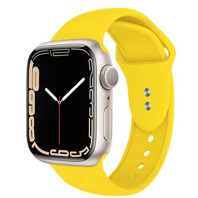 Kody rabatowe Pasek CRONG Liquid do Apple Watch (42/44/45/49mm) Żółty