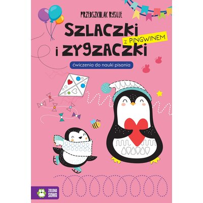 Kody rabatowe Avans - Przedszkolak rysuje Szlaczki i zygzaczki z pingwinem