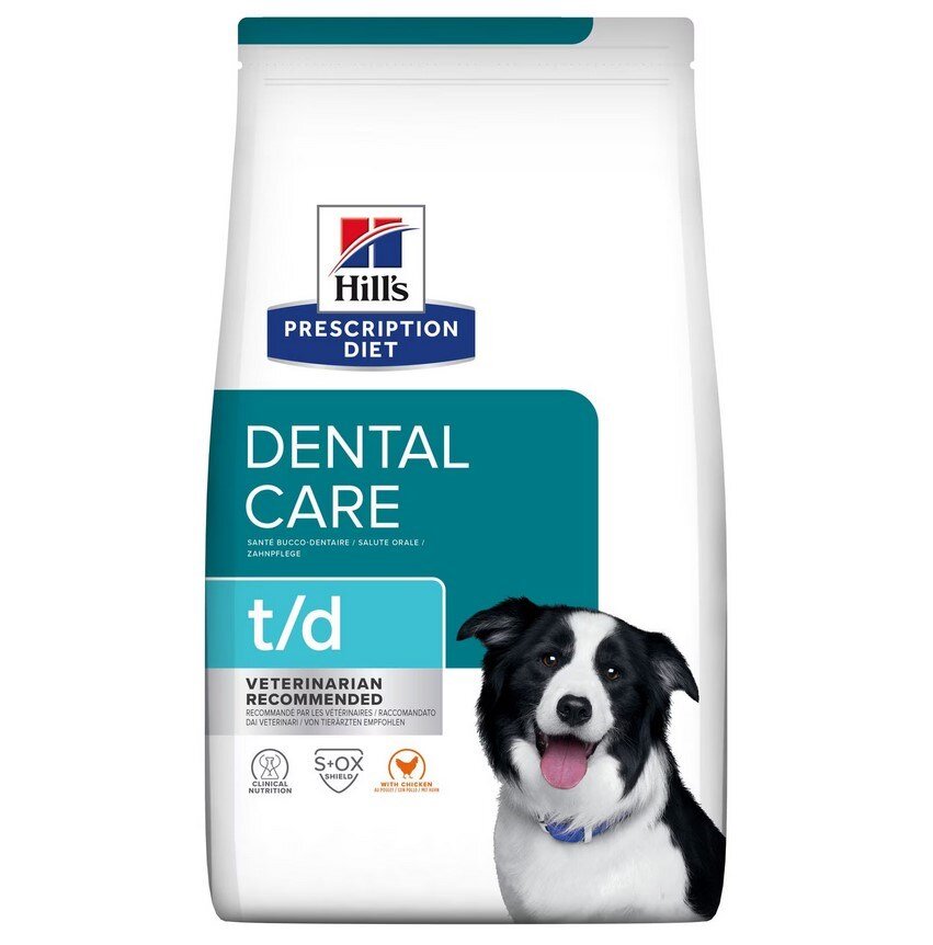 Kody rabatowe HILL'S Prescription Diet T/D Dental Care - sucha karma dla psa - 4 kg