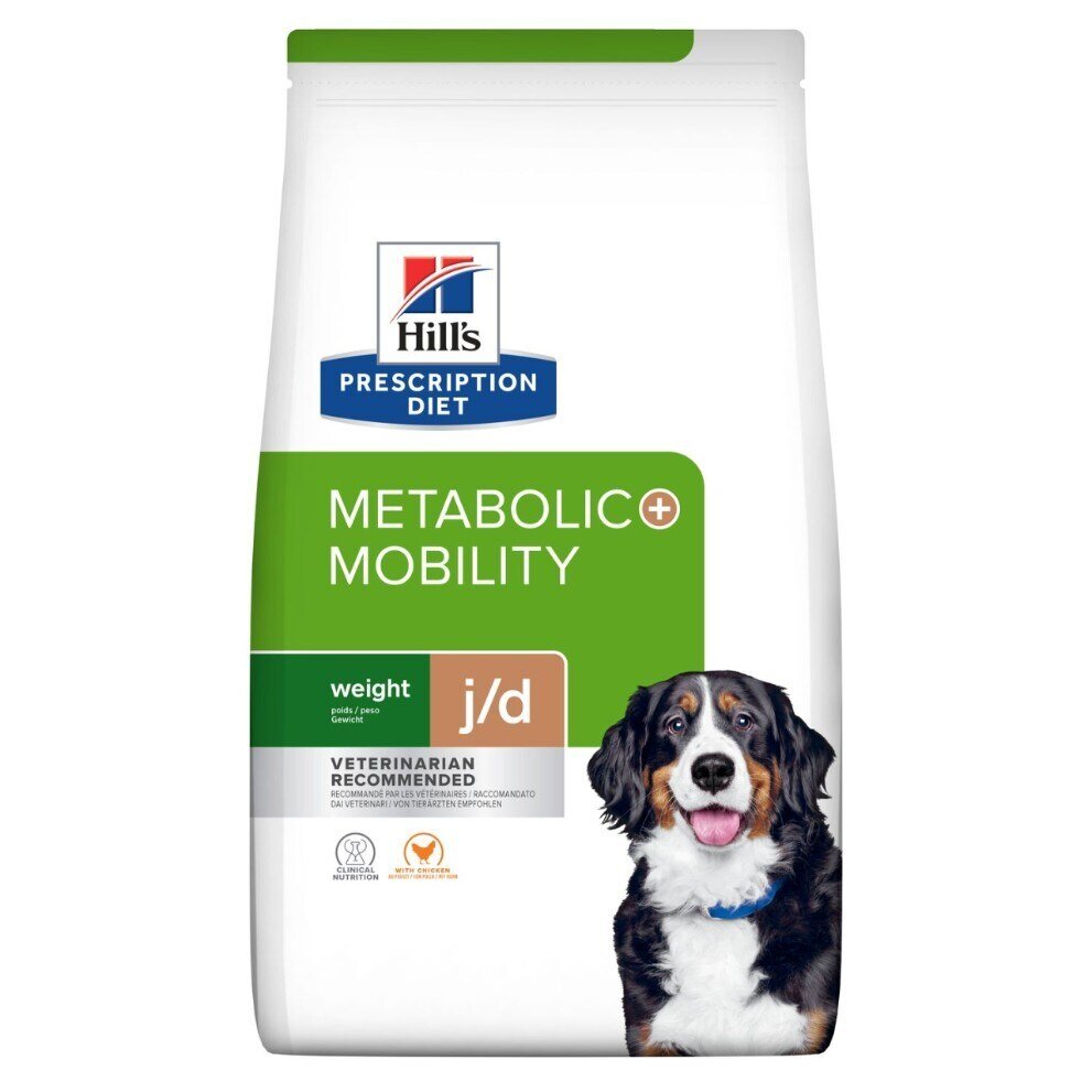 Kody rabatowe Krakvet sklep zoologiczny - HILL'S Prescription Diet Metabolic + Mobility Chicken - sucha karma dla psa - 4 kg