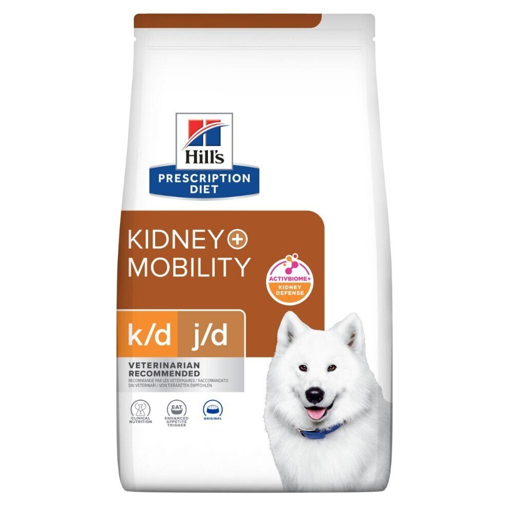 Kody rabatowe Krakvet sklep zoologiczny - Hill's Prescription Diet K/D Kidney + Mobility - sucha karma dla psa - 12 kg