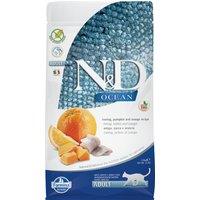 Kody rabatowe Farmina N&D Ocean Grain Free Adult, śledź z dynią i pomarańczą - 3 x 1,5 kg