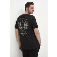 Kody rabatowe Answear.com - Medicine t-shirt bawełniany męski kolor czarny z nadrukiem