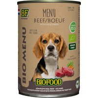 Kody rabatowe zooplus - BF Petfood Organic Menü, wołowina - 400 g